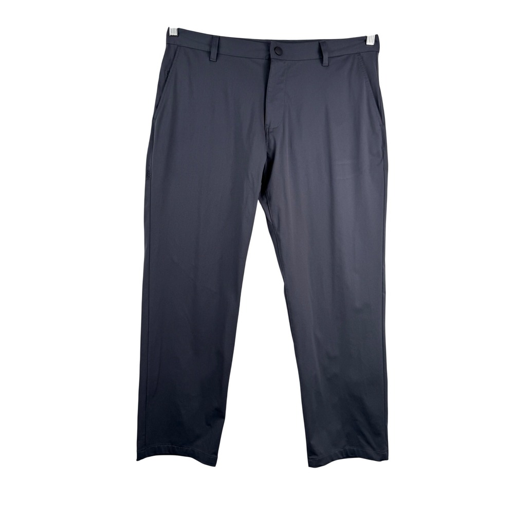 RHONE Commuter Pants Charcoal Gray Stretch Performance athleisure golf sz 34